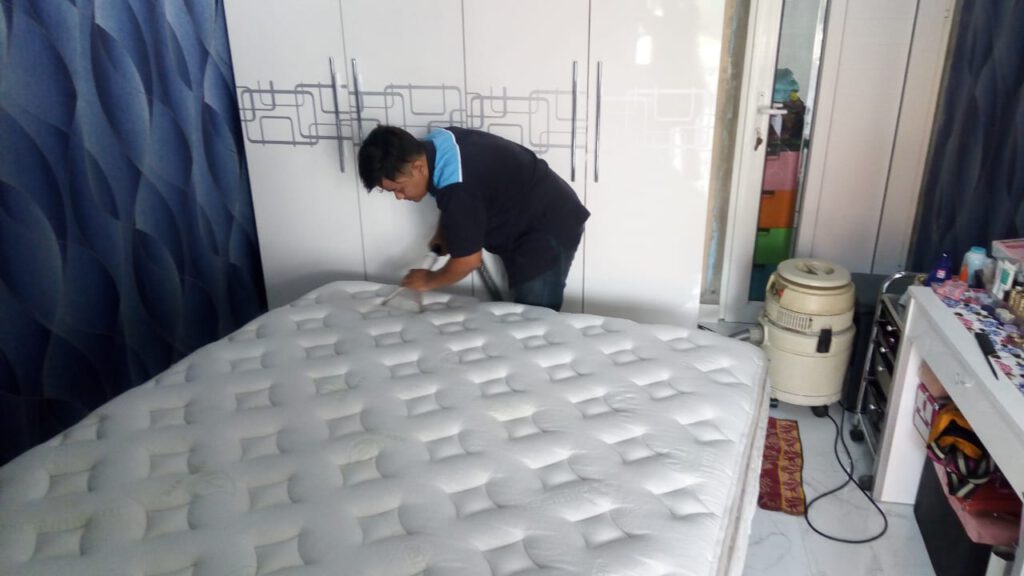 jasa cuci Springbed Mustikajaya