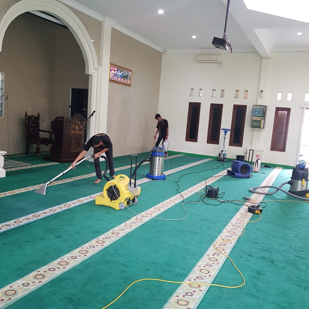 Jasa Cuci Karpet Masjid Bekasi Utara