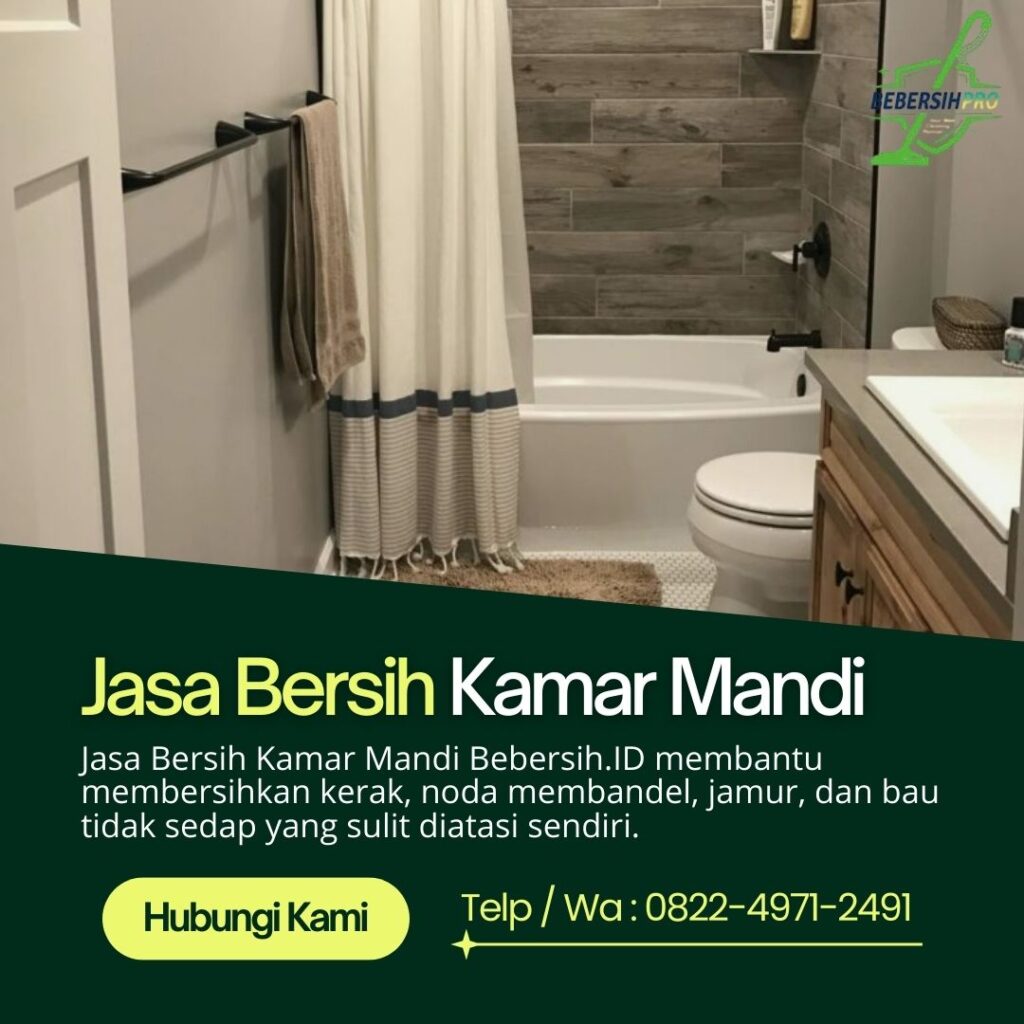 Jasa Bersih Kamar Mandi