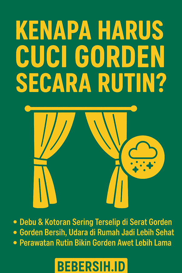 Jasa Cuci Gorden di Bekasi