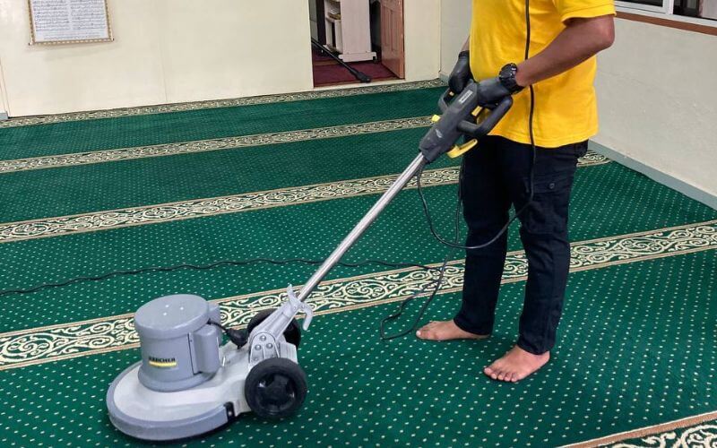 Pesan Layanan Cuci Karpet Masjid di Bekasi