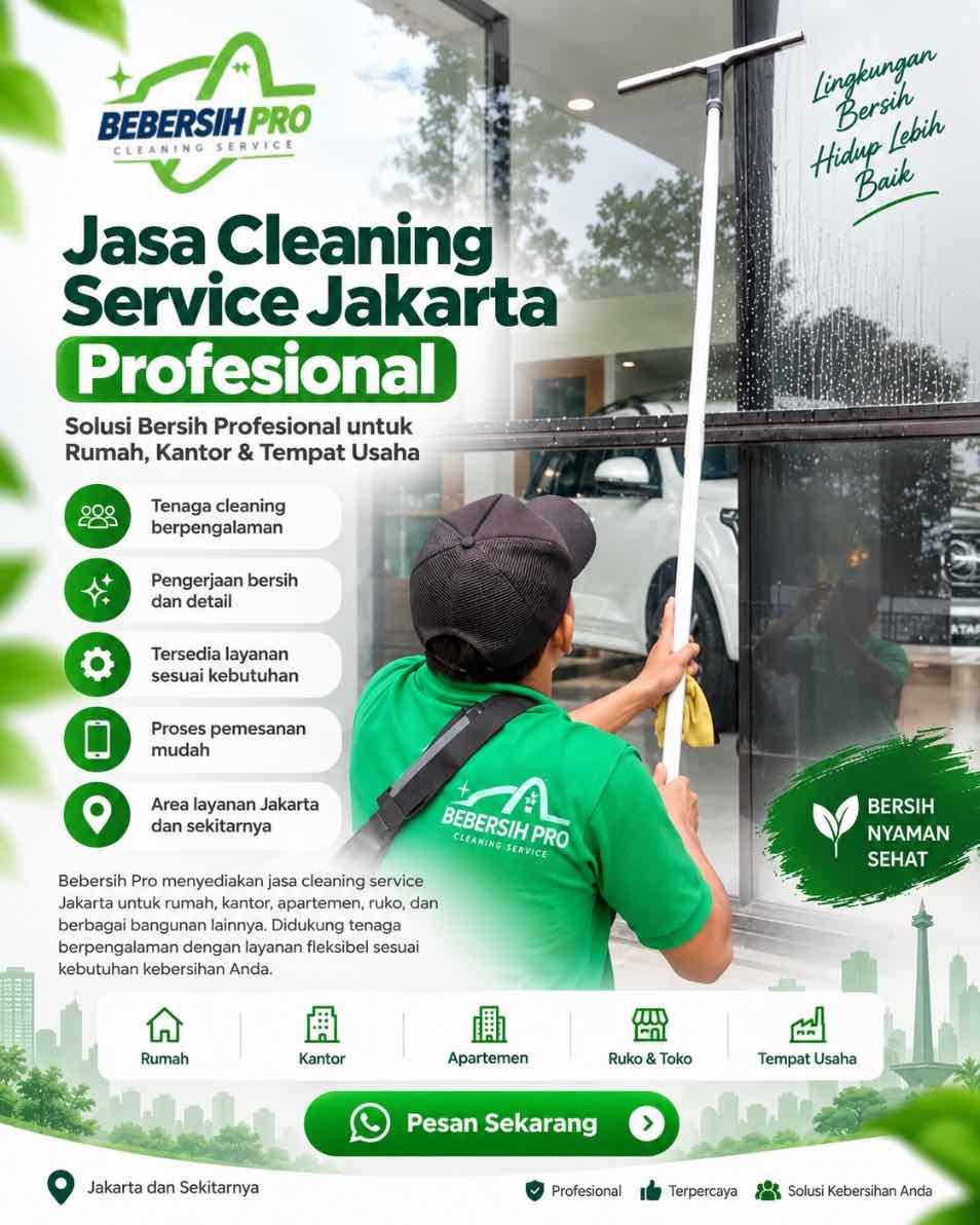Jasa Cleaning Service Jakarta